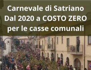 Carnevale di Satriano a costo zero